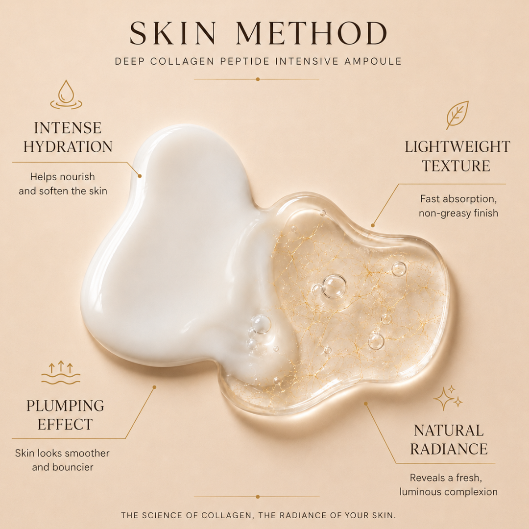 SKIN METHOD Deep Collagen™ – Peptide Intensive Ampoule